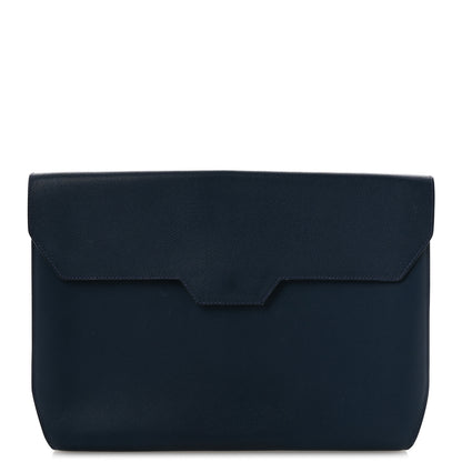 Hermes Evercolor Flash Pouch  Bleu Saphir 1 of 10