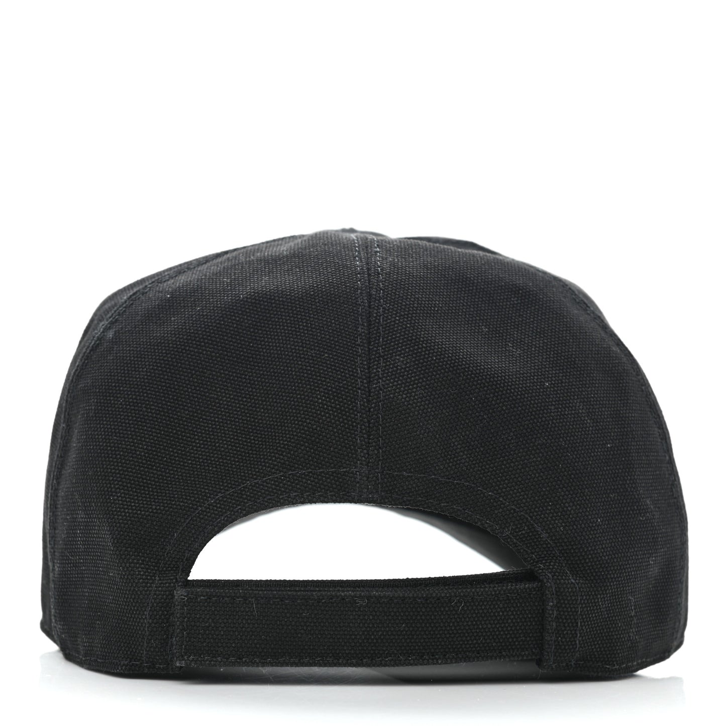 Cotton FF Ajour Embroidered Baseball Hat 58 Black