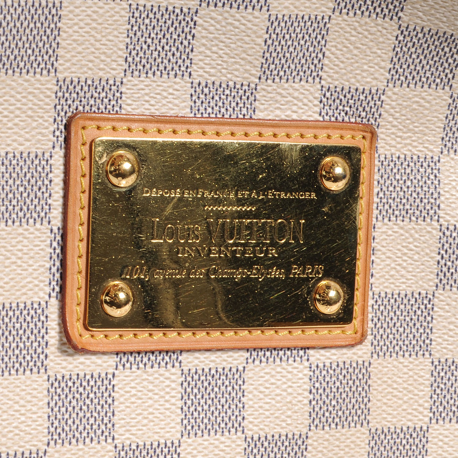 Louis Vuitton Damier Azur Galliera GM 5 of 8