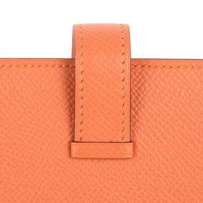 Hermes Epsom Mini Bearn Wallet Mangue 3 of 13
