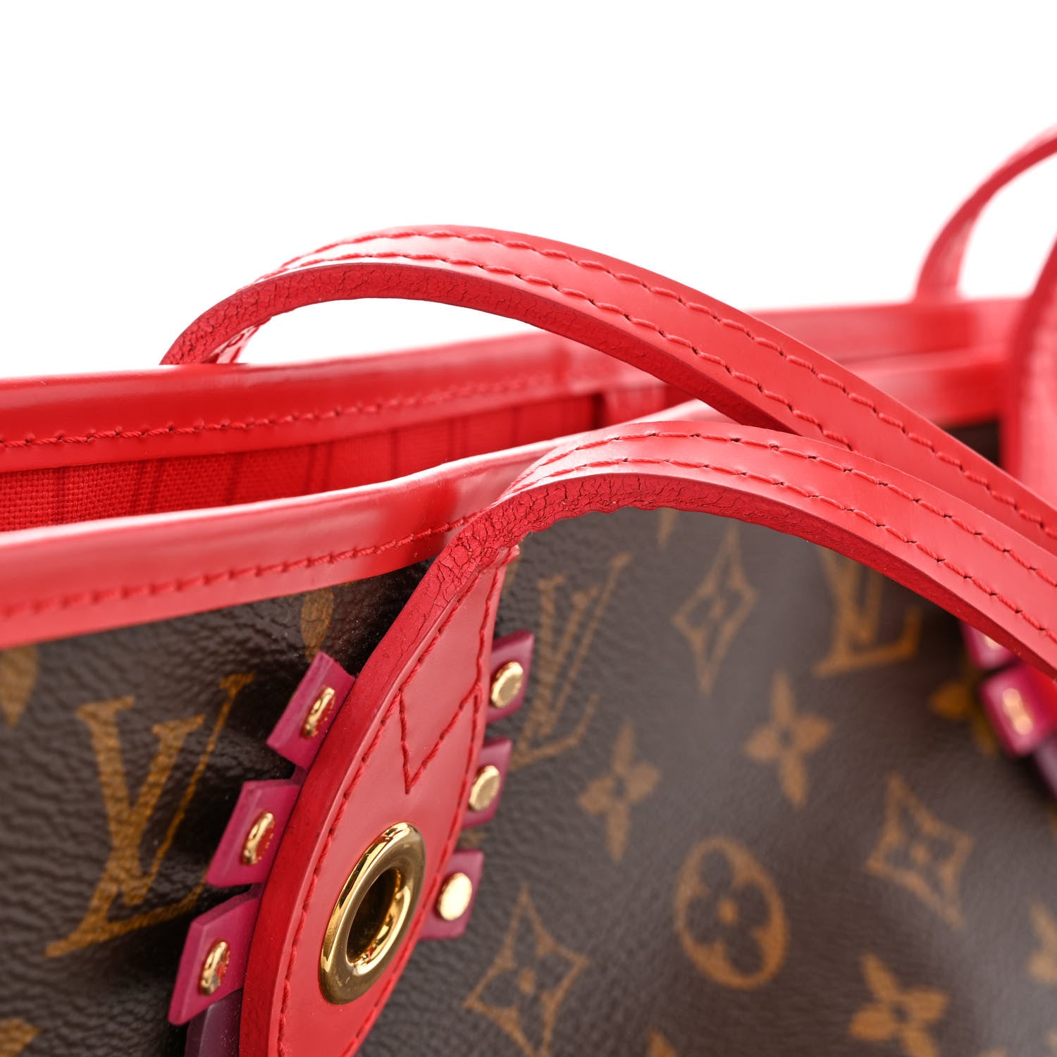 Louis Vuitton Monogram Totem Neo Neverfull MM Flamingo 14 of 16