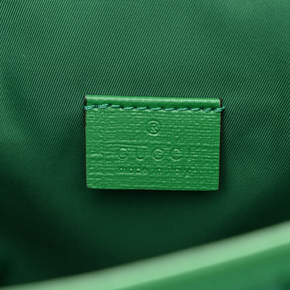 Gucci Monogram GG Childrens Messenger Bag Green 6 of 10