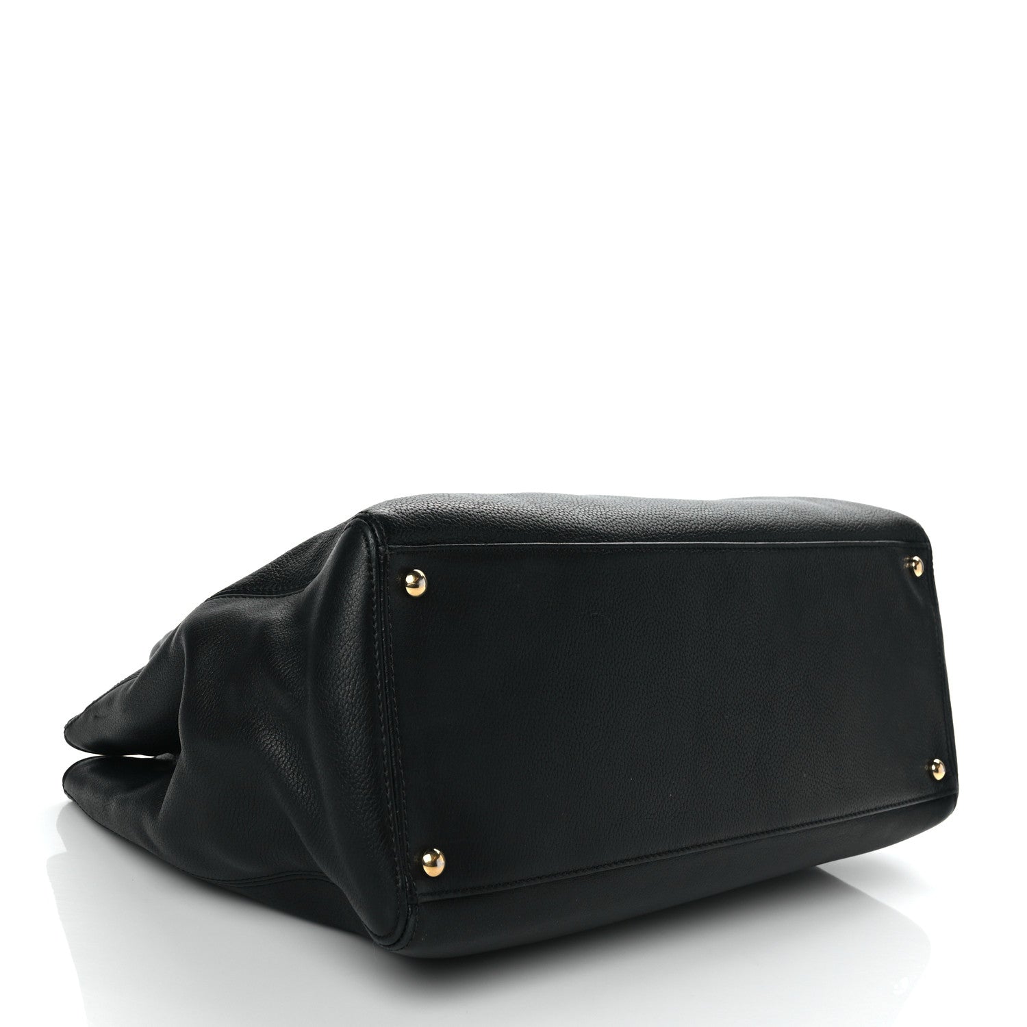 Chanel Calfskin Cerf Executive Shopper Tote Black 3 of 9