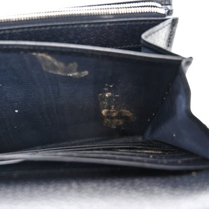 Gucci GG Supreme Monogram Textured Dollar Calfskin Mini Dionysus Chain Wallet Beige Blue 15 of 16