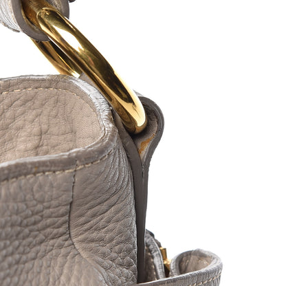 Prada Vitello Daino Side Pocket Hobo Pomice 15 of 22