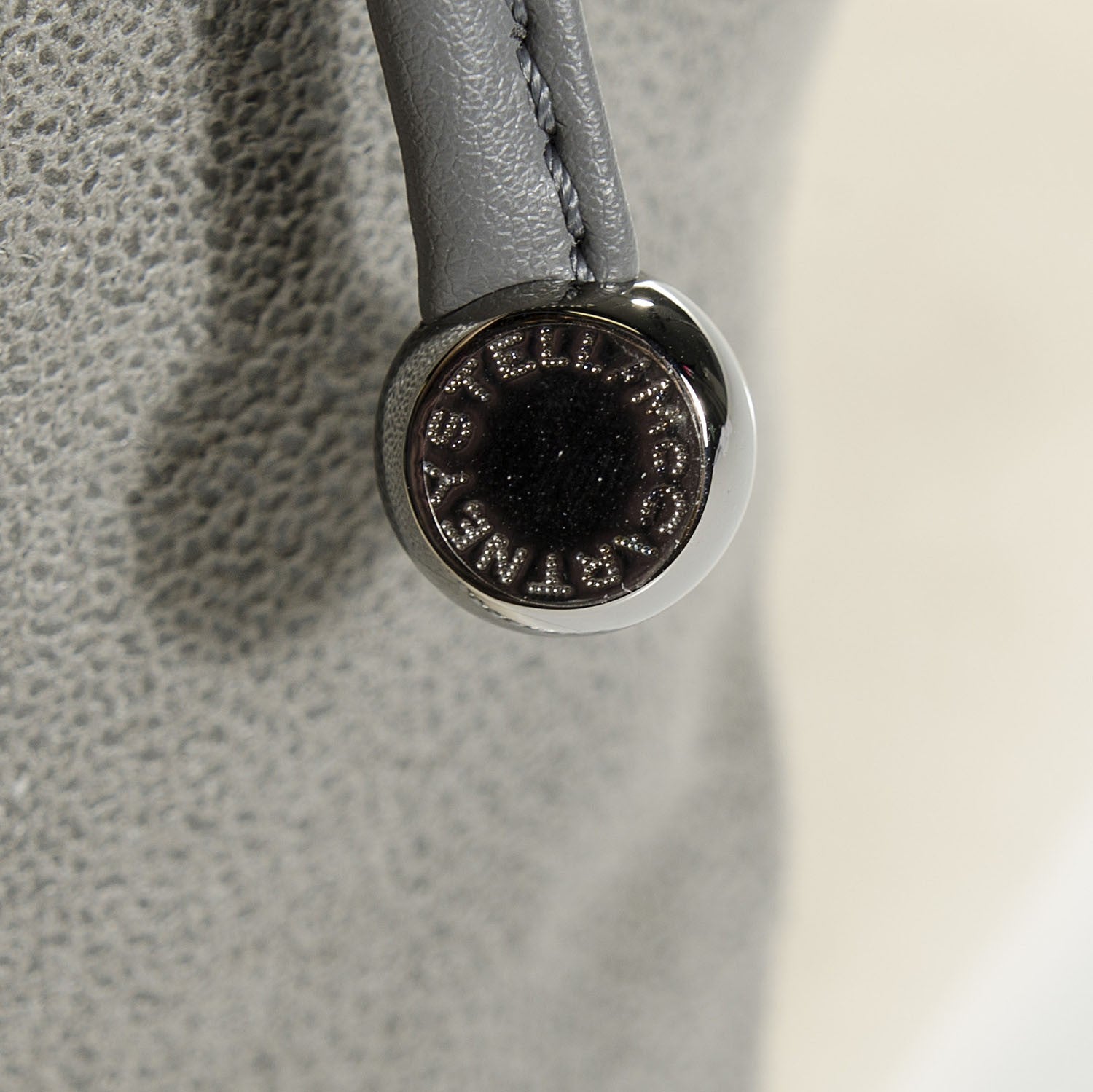 Stella McCartney Shaggy Deer Mini Rucksack Backpack Grey 9 of 9