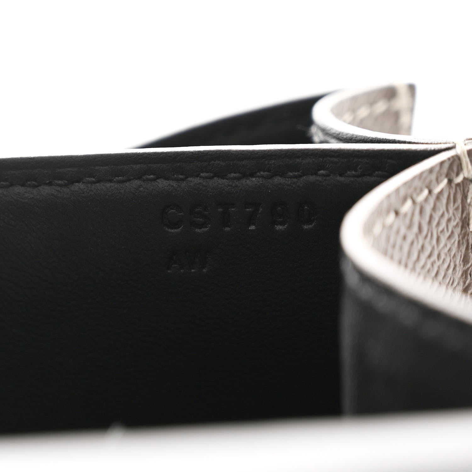 Hermes Epsom Horseshoe Constance 24 Etain Black 7 of 11