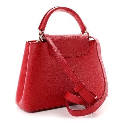 Louis Vuitton Taurillon Capucines BB Scarlet Red 3 of 10