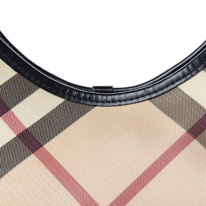 Burberry Nova Check Shoulder Bag Black 14 of 16