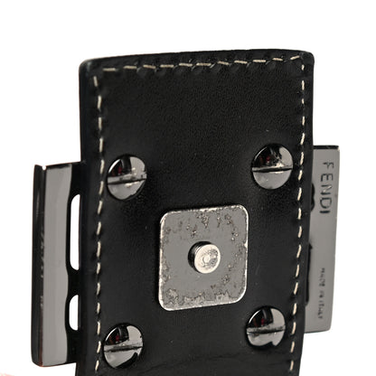 Fendi Zucchino Baguette Black 11 of 17