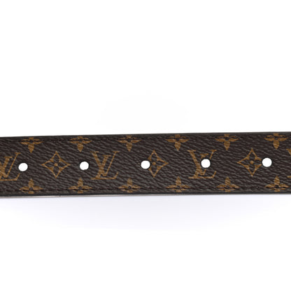 Louis Vuitton Mini Monogram 25mm LV Initiales Belt 80 32 4 of 7
