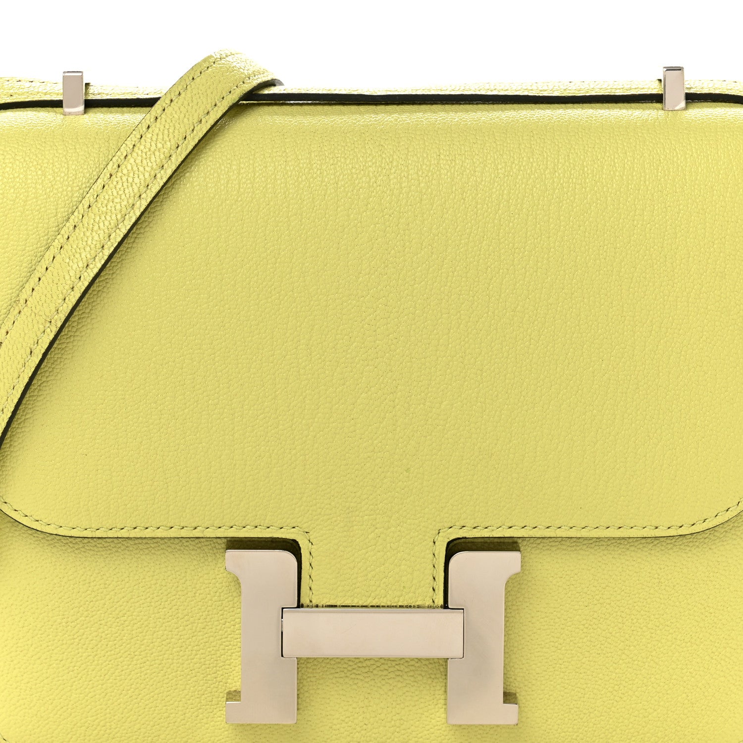 Hermes Chevre Mysore Constance 18 Jaune Bourgeon 9 of 14