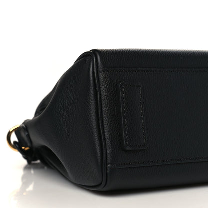 Versace Grained Calfskin Small La Medusa Top Handle Bag Black Lilac 7 of 8