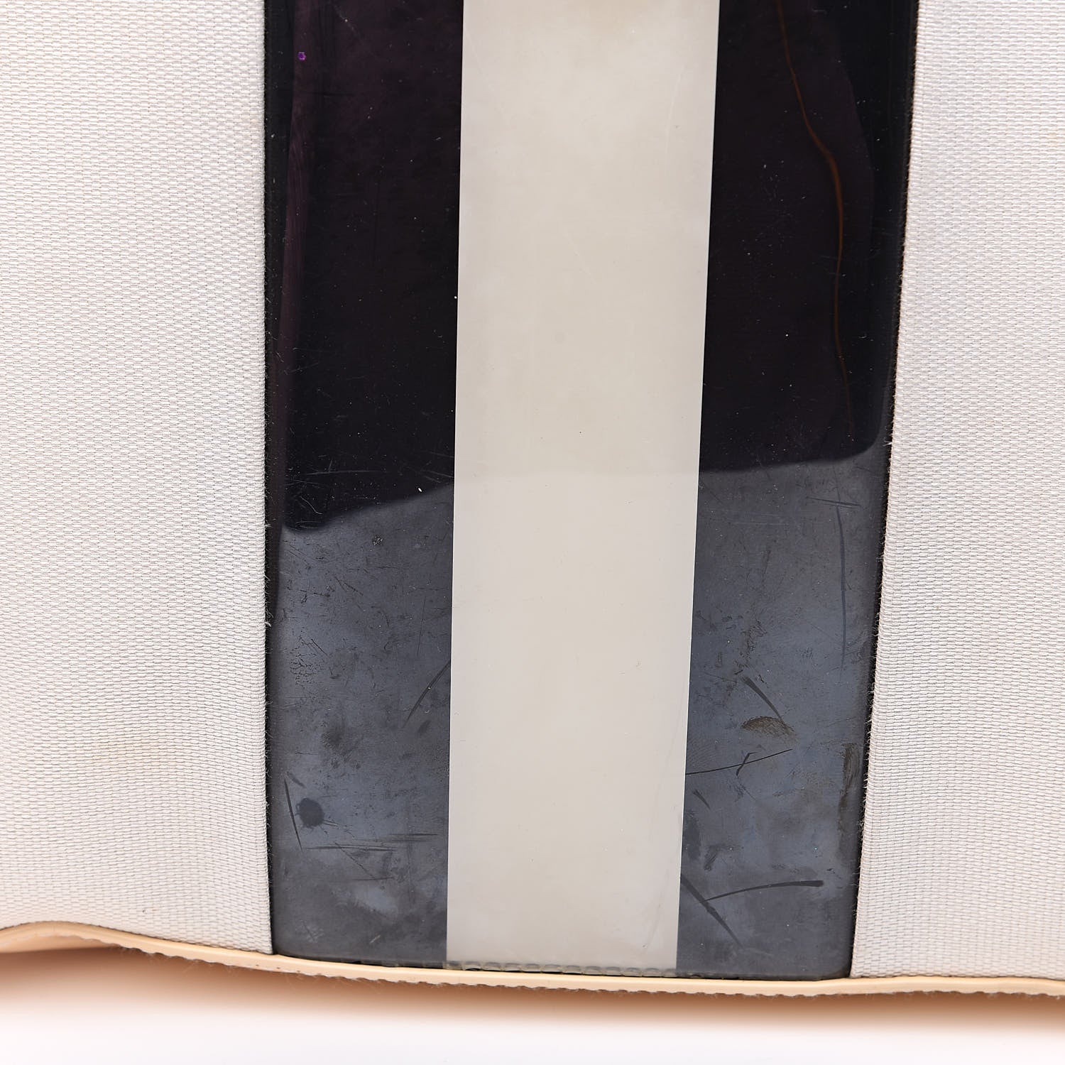 Gucci Canvas Patent Tote White 12 of 20