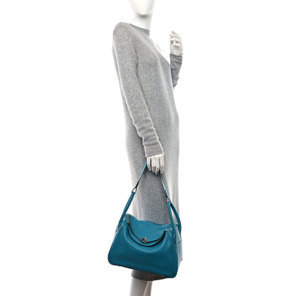 Hermes Swift Lindy 30 Turquoise 2 of 9