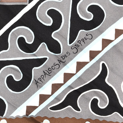 Hermes Silk Appaloosa Des Steppes Scarf 90 3 of 6