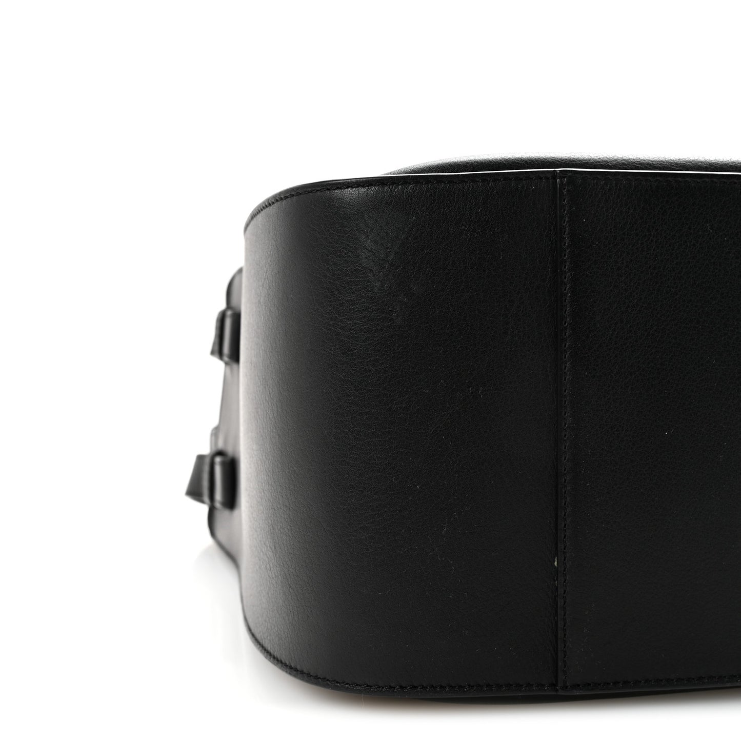 Calfskin Small Hammock Shoulder Bag Black