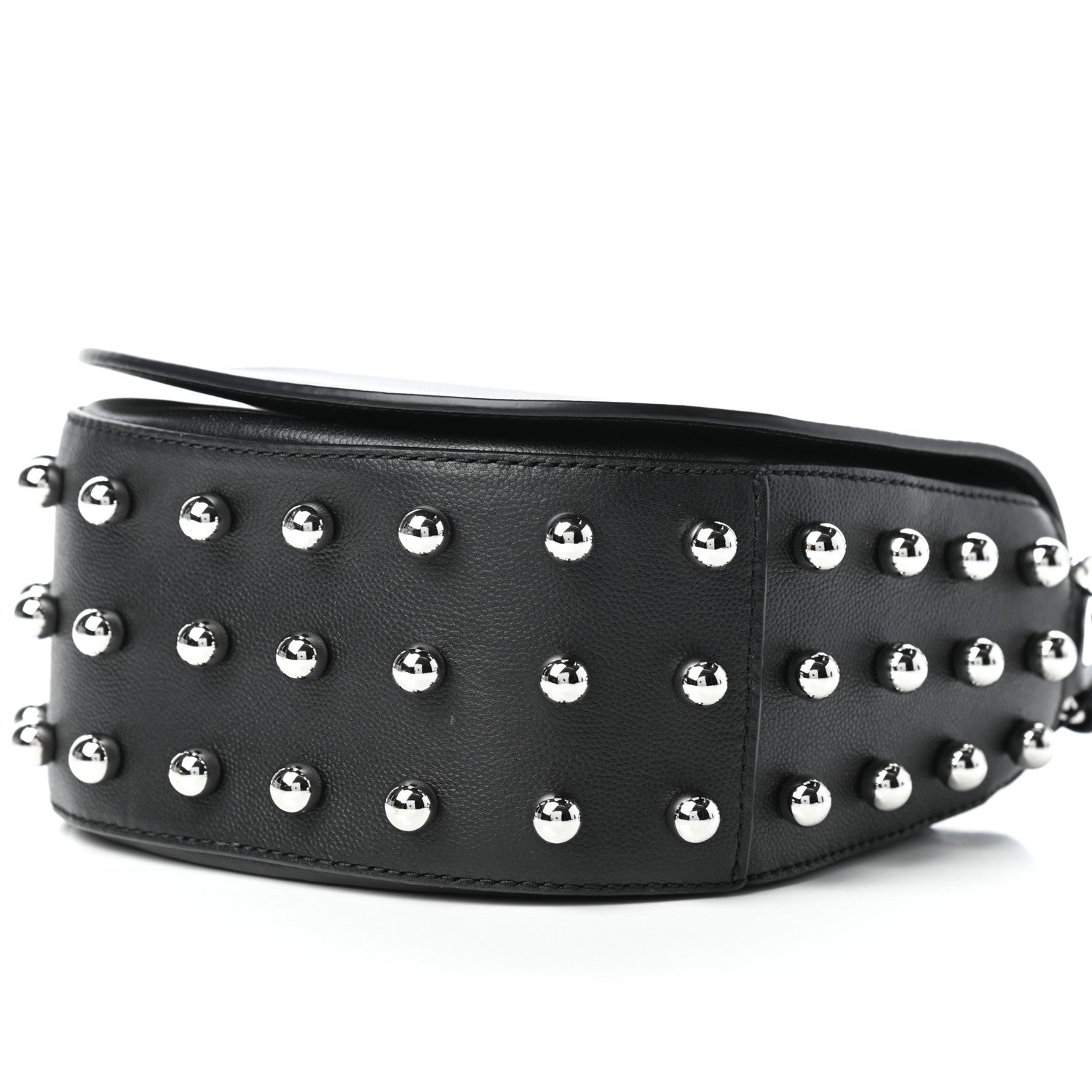 Alexander Wang Calfskin Mini Lia Black Rhodium Hardware 8 of 8