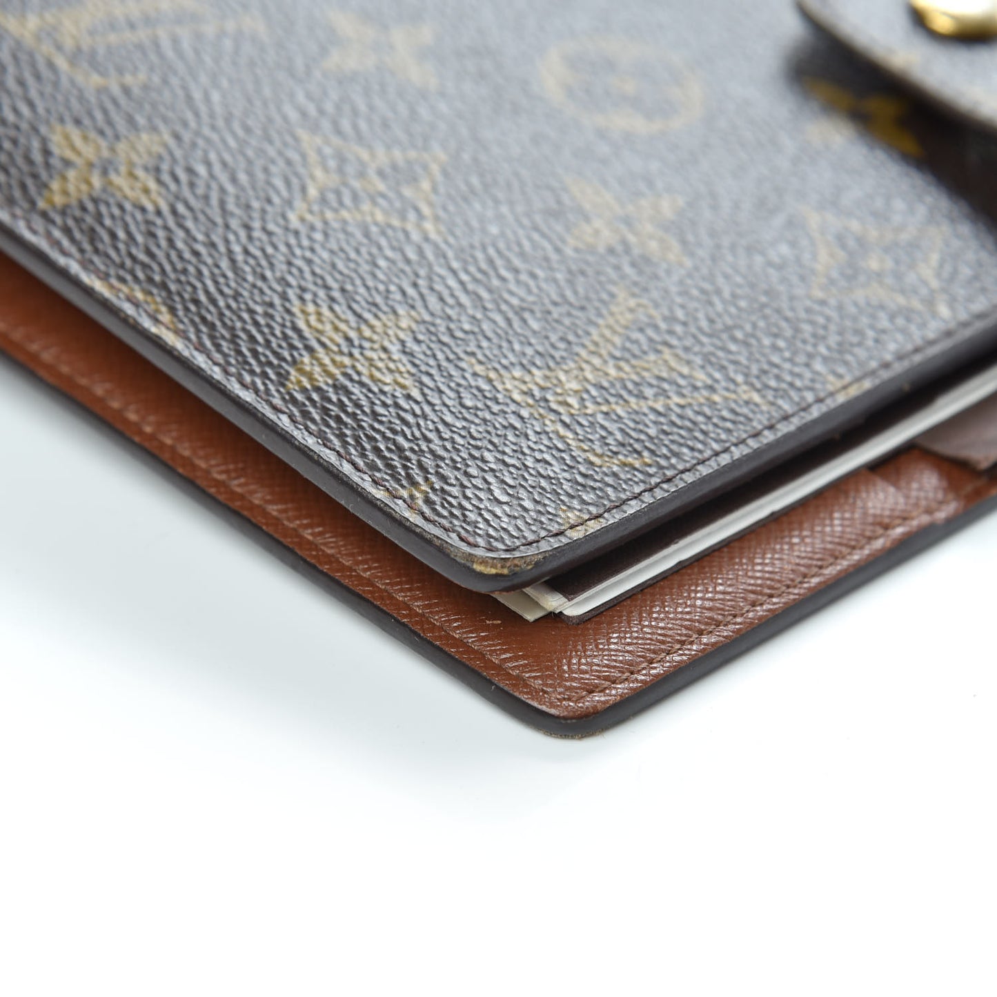 Monogram Large Ring Agenda Cover