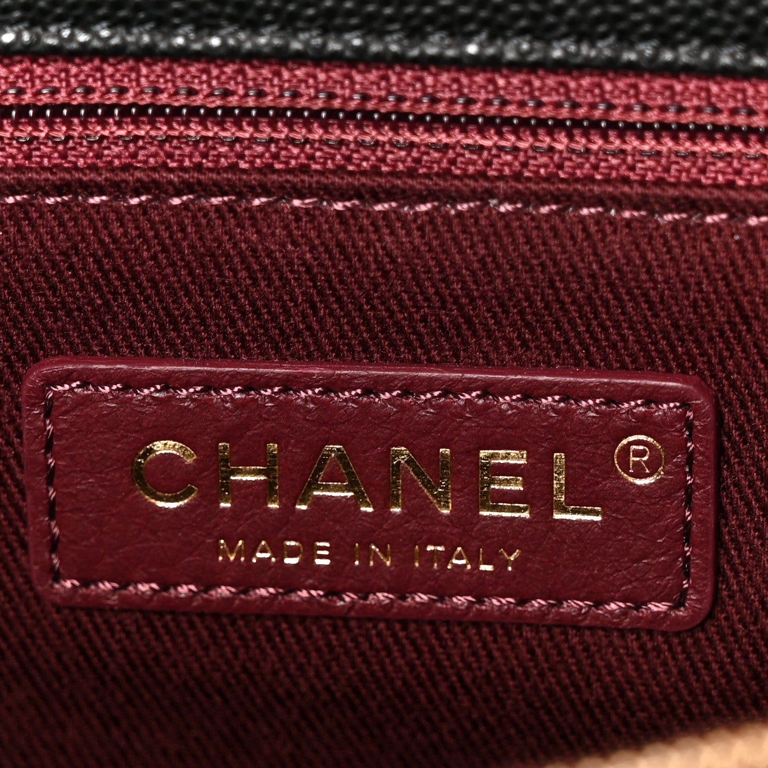 Chanel Caviar Quilted Medium Coco Handle Flap Black 6 of 12