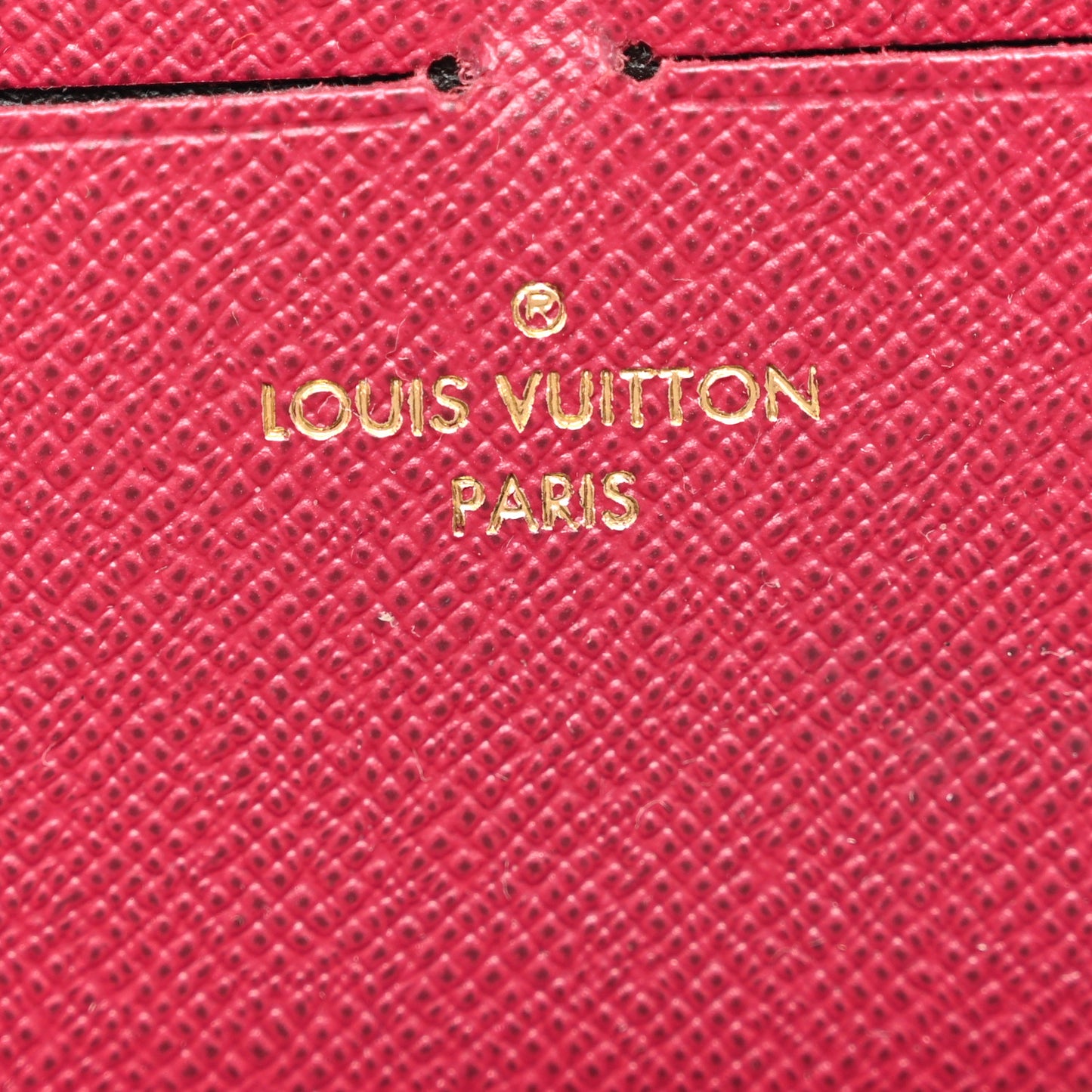 Monogram Clemence Wallet Fuchsia