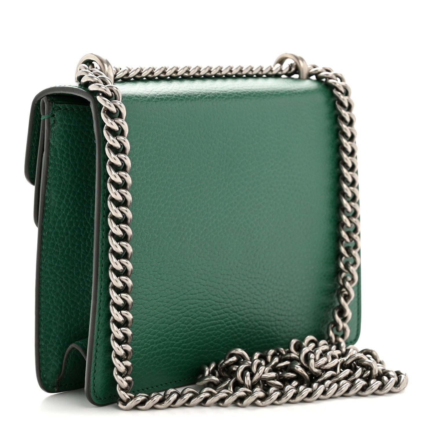 Gucci Calfskin Mini Dionysus Shoulder Bag Emerald 3 of 12