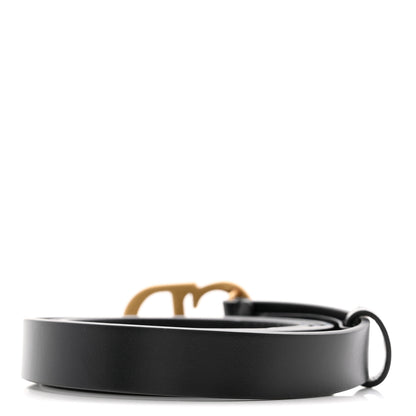 Christian Dior Calfskin 90 36 Saddle Belt Black 2 of 8
