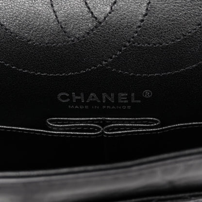Chanel Aged Calfskin Quilted 2.55 Reissue 225 Flap So Black 6 of 10