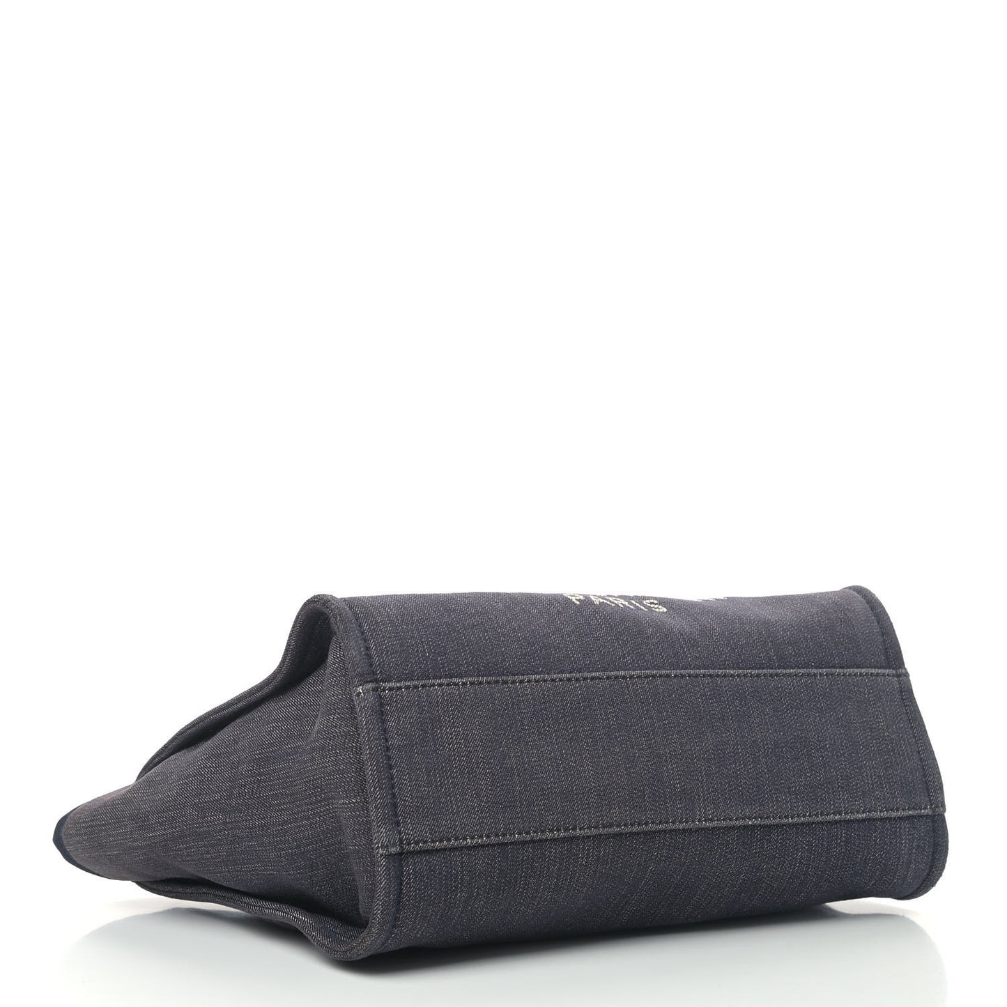 Denim Small Deauville Tote Dark Blue
