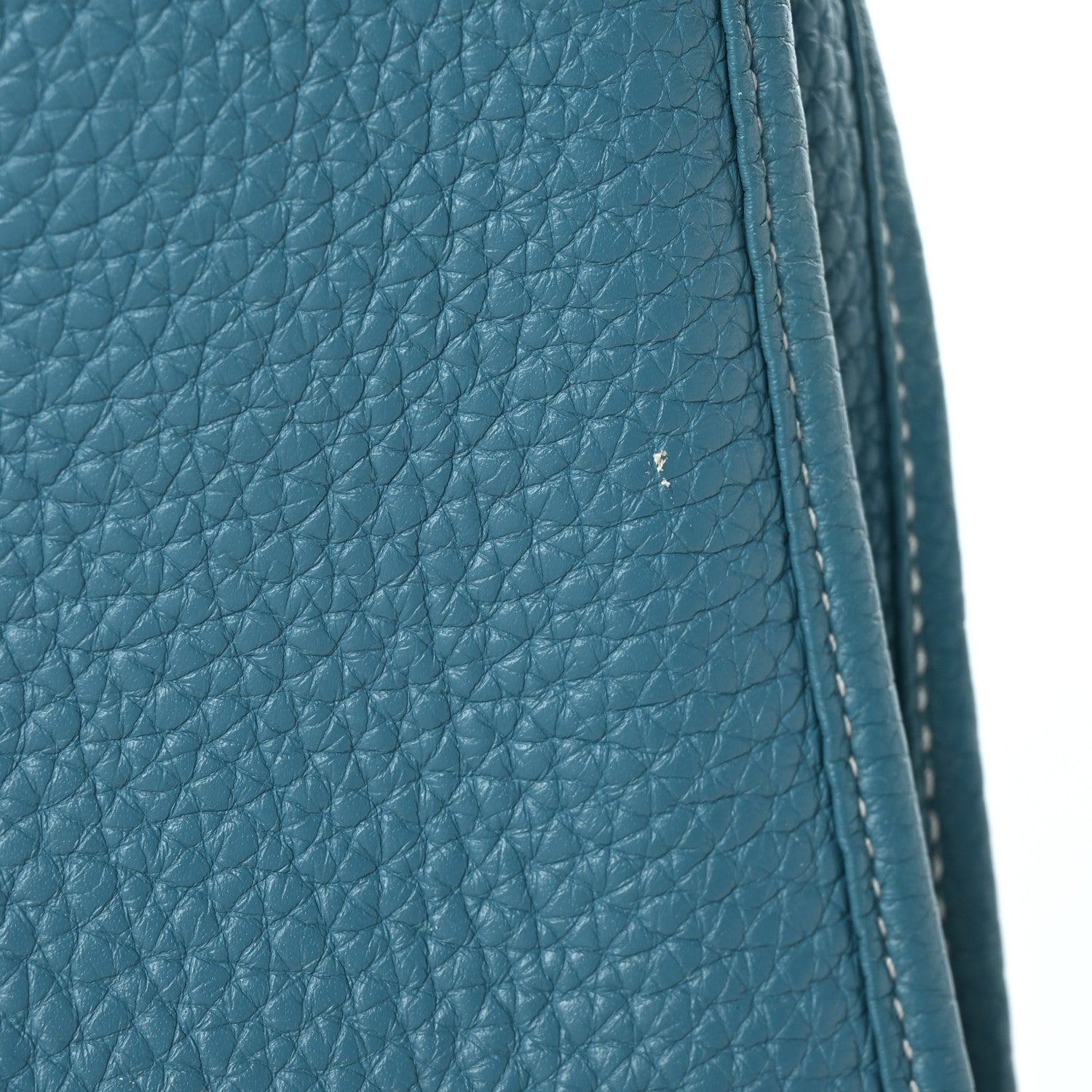 Hermes Taurillon Clemence Evelyne PM Blue Jean 10 of 10