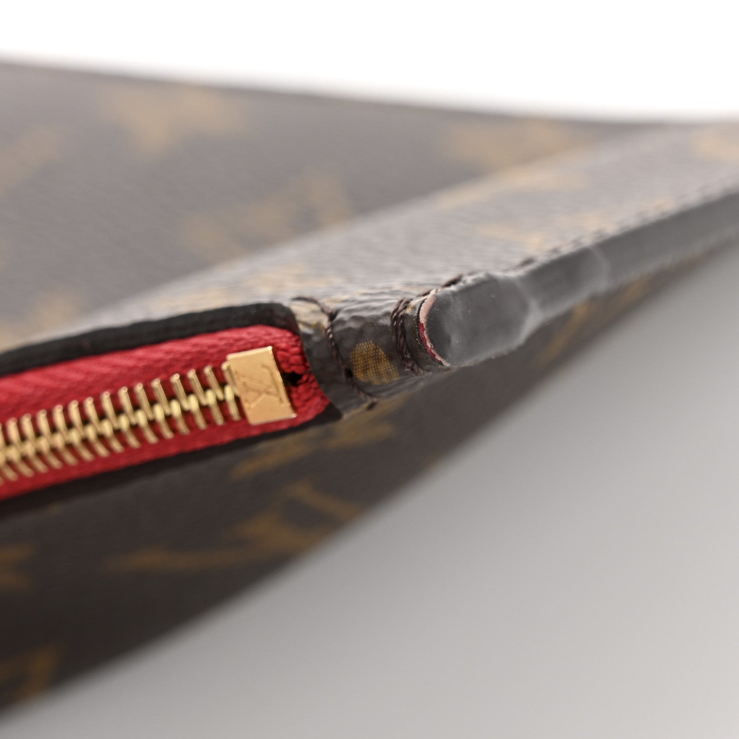 Louis Vuitton Monogram Neverfull MM GM Pochette Cherry 9 of 9