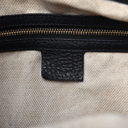 Gucci Pebbled Calfskin Large Soho Hobo Black 8 of 10