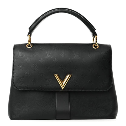 Louis Vuitton Calfskin Monogram Very One Handle Black 1 of 16