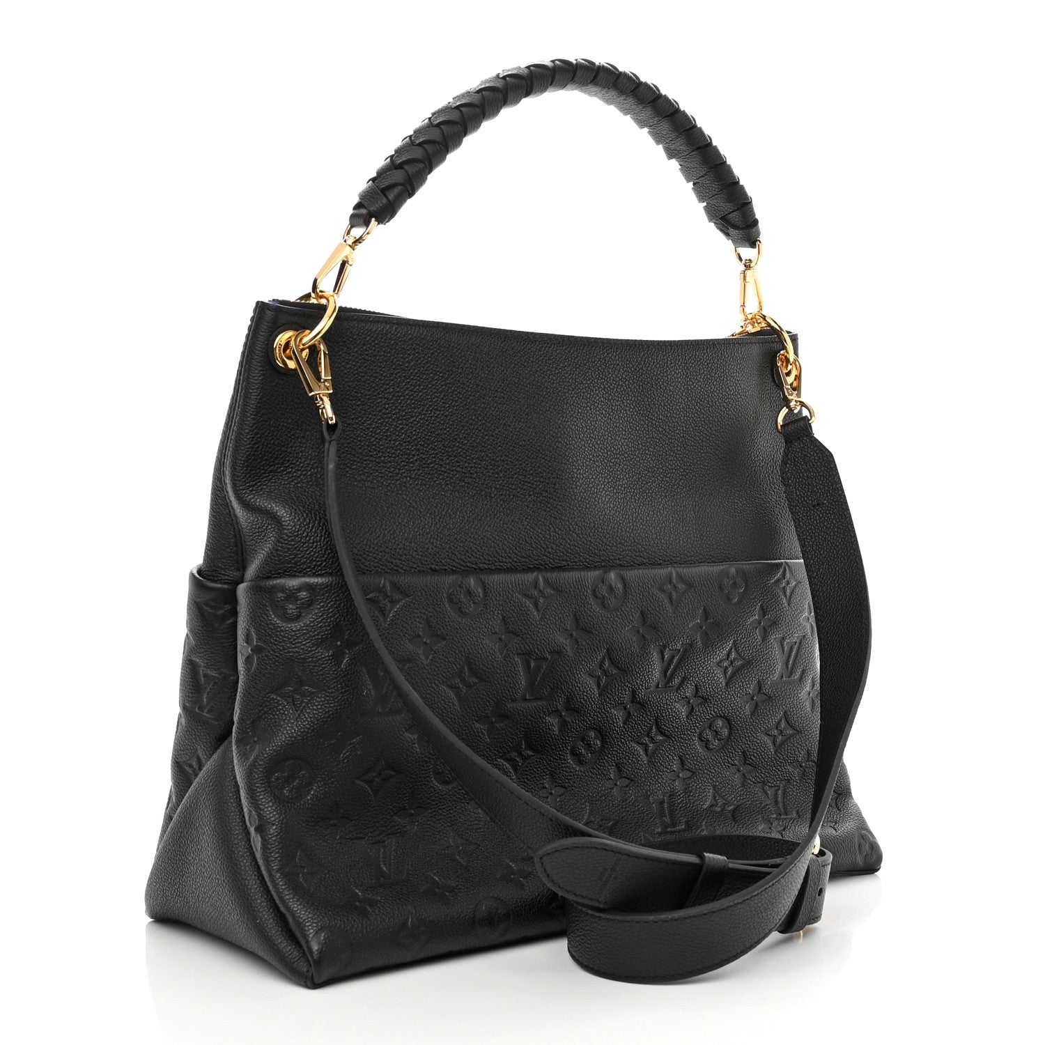 Louis Vuitton Empreinte Maida Hobo Black 3 of 8