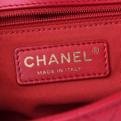 Chanel Lambskin Quilted Mini Mademoiselle Chic Flap Dark Pink 6 of 10