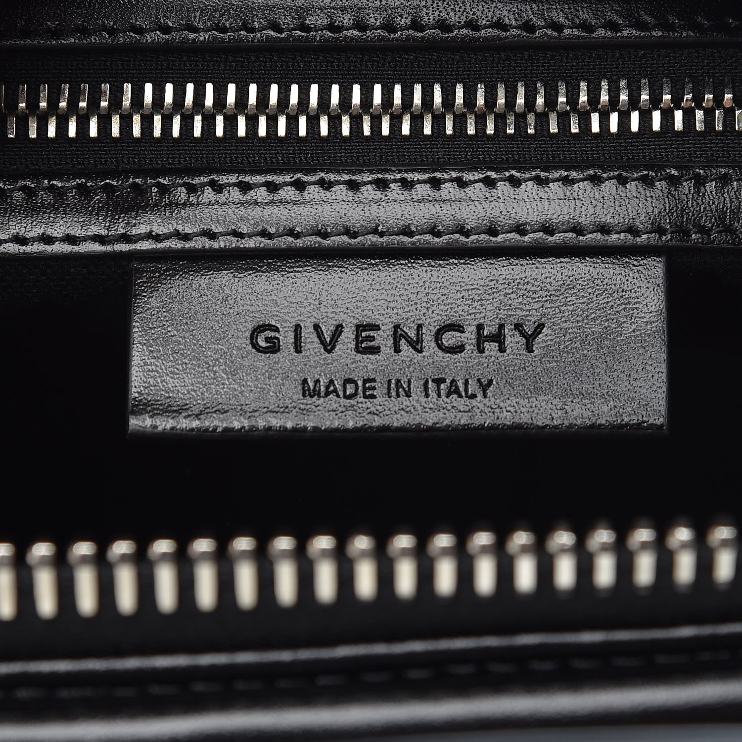 Givenchy Shiny Lord Calfskin Small Antigona Black 6 of 9
