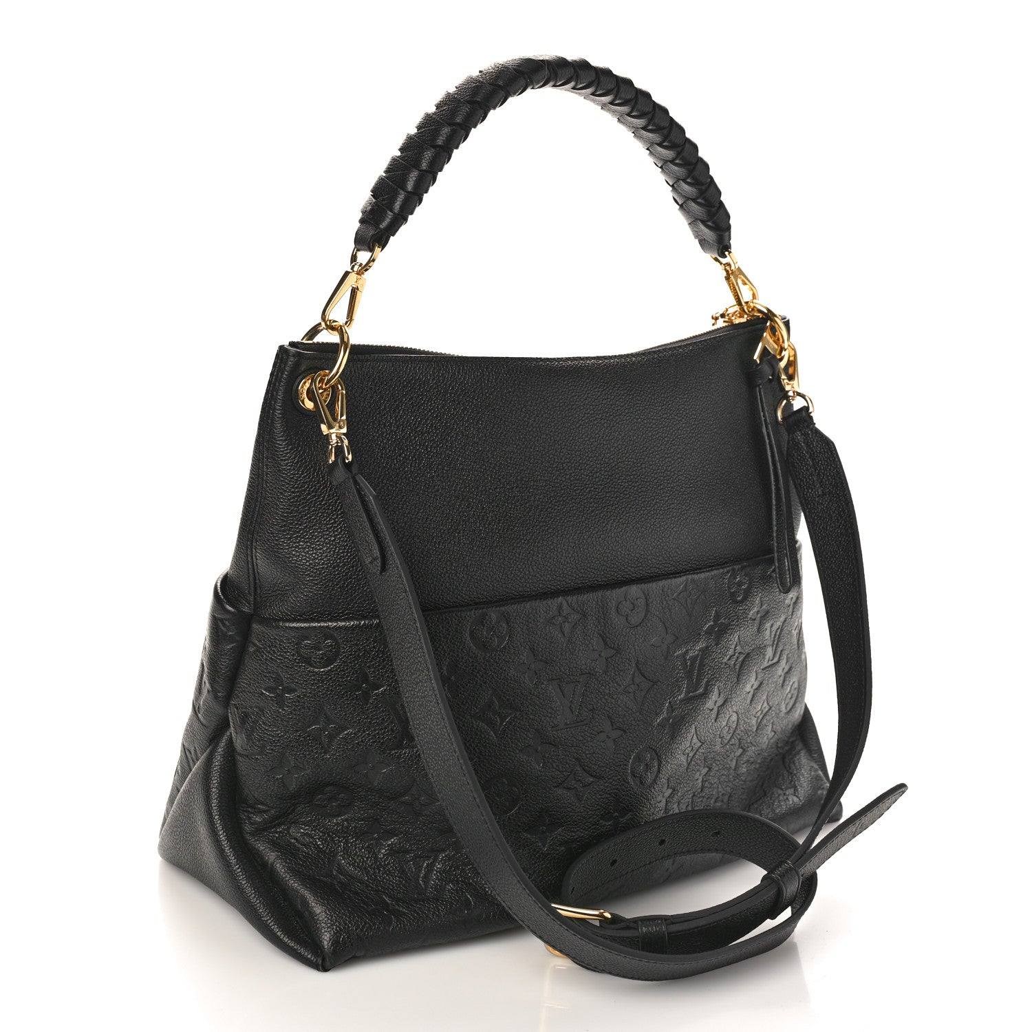 Louis Vuitton Empreinte Maida Hobo Black 2 of 8