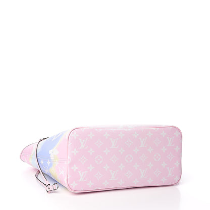Louis Vuitton Monogram Escale Neverfull MM Pastel 5 of 10