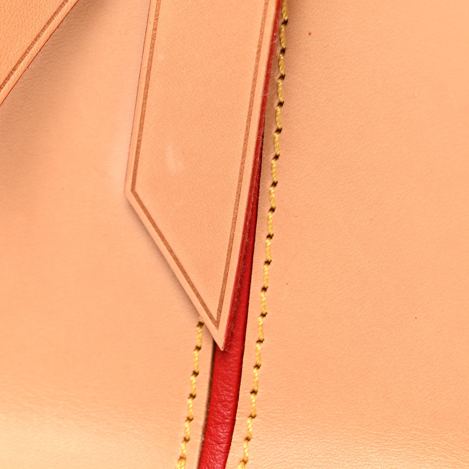 Louis Vuitton Monogram Calf Hair Spikes Iconoclasts Christian Louboutin Tote Red 13 of 16