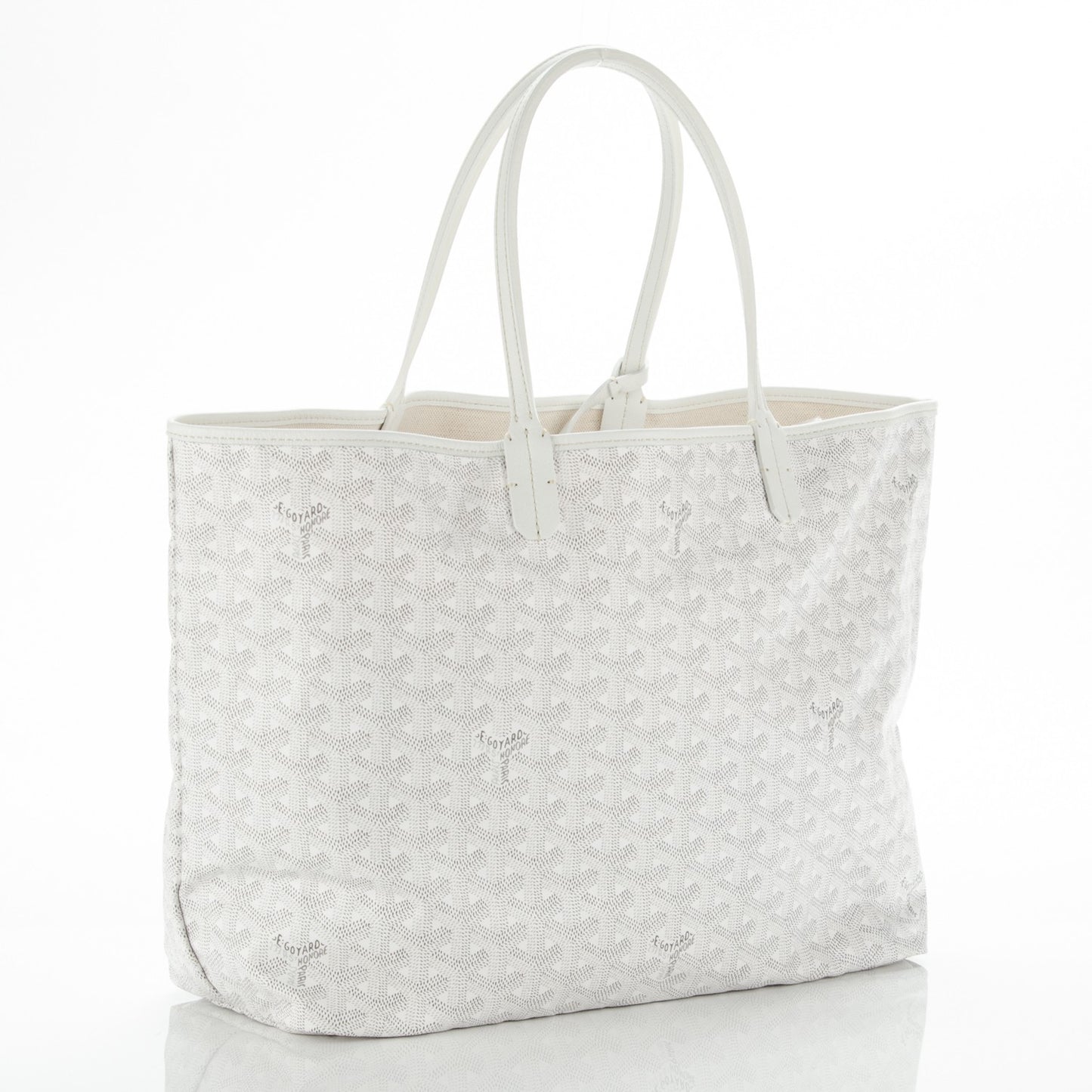 Goyardine Saint Louis PM White