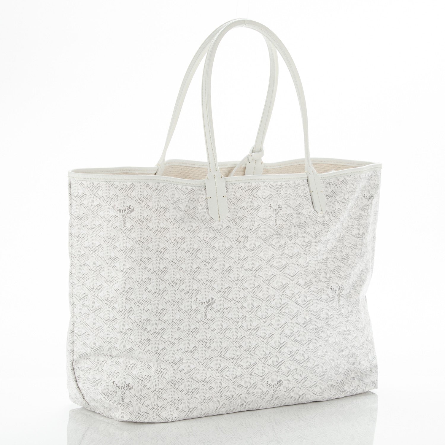 Goyard Goyardine Saint Louis PM White 3 of 6