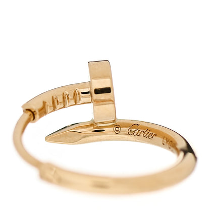 Cartier 18K Yellow Gold Juste Un Clou Single Hoop Earring 4 of 6