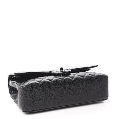 Chanel Caviar Quilted Medium Double Flap Black 4 of 10