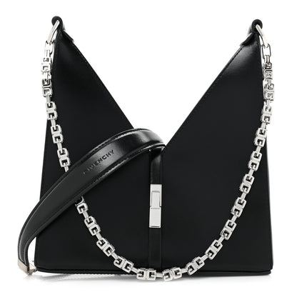Givenchy Box Calfskin Mini Cut Out Shoulder Bag Black 1 of 10