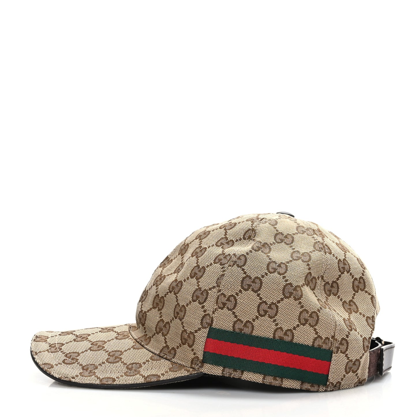 Monogram Web Baseball Hat M Beige Cocoa
