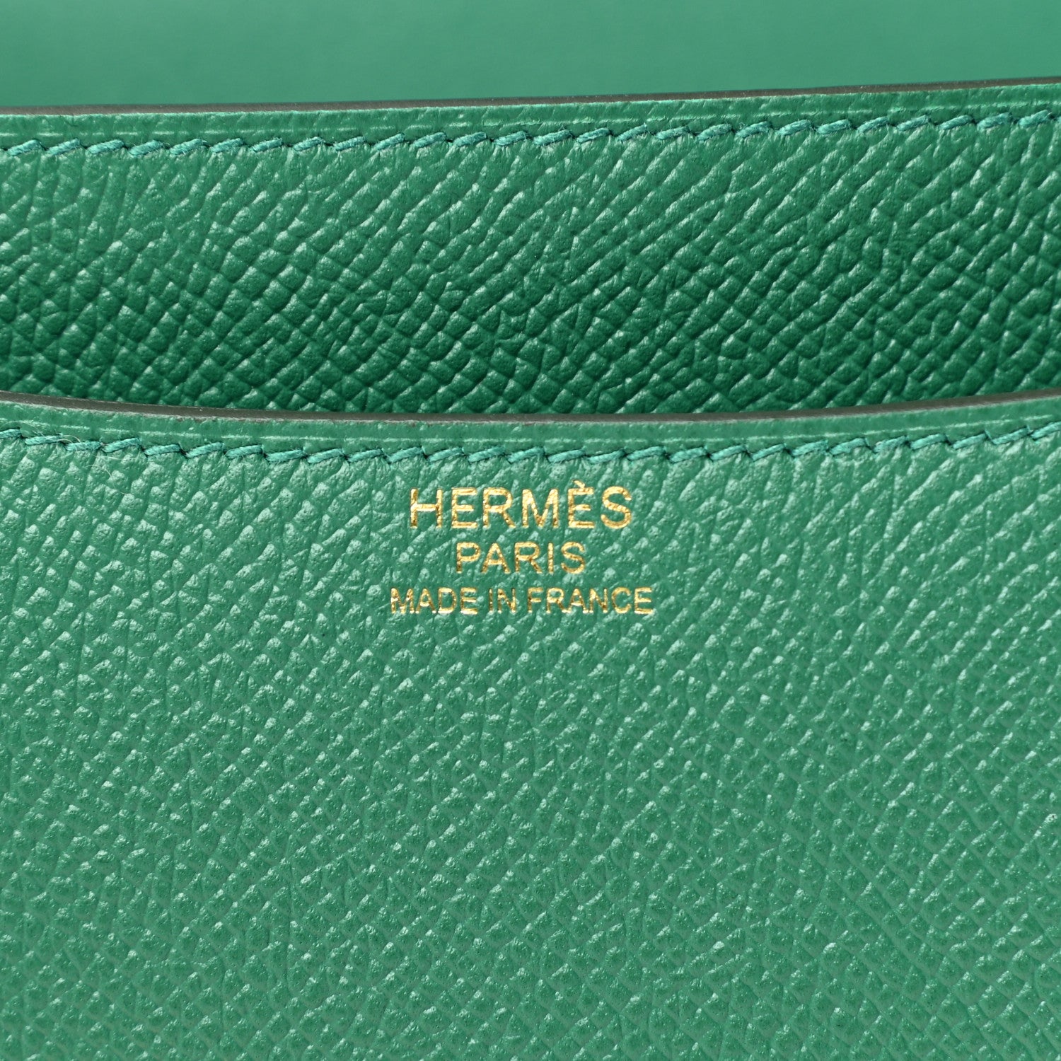 Hermes Epsom Constance 24 Vert Vertigo 6 of 11