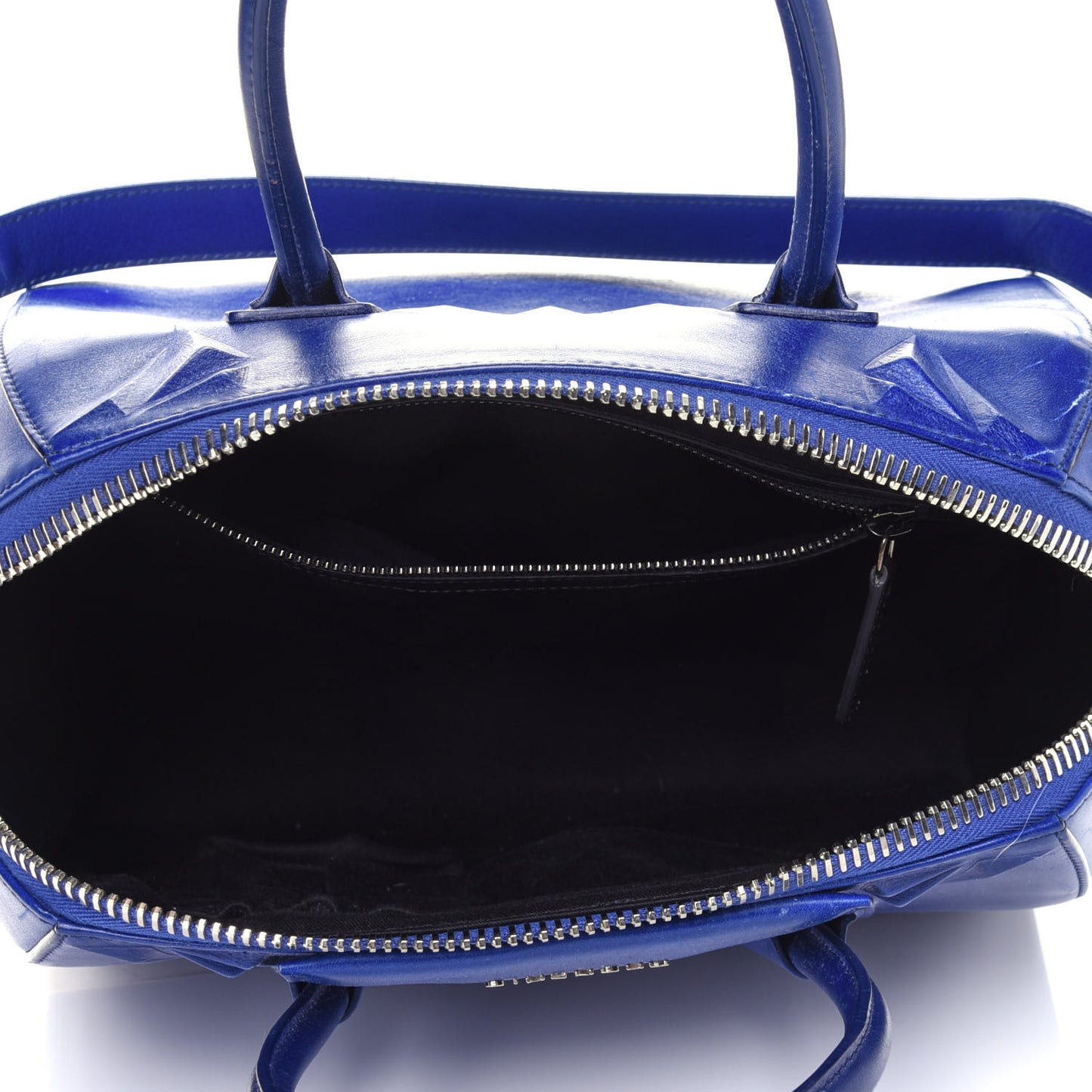 Calfskin 3D Stud Medium Antigona Royal Blue