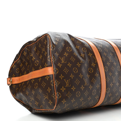 Louis Vuitton Monogram Keepall Bandouliere 55 7 of 9