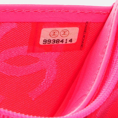 Chanel Calfskin Quilted Cambon Yen Wallet Black 7 of 8