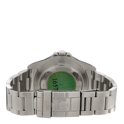 Rolex Stainless Steel 40mm Oyster Perpetual Date Explorer II Watch White 16570 3 of 4